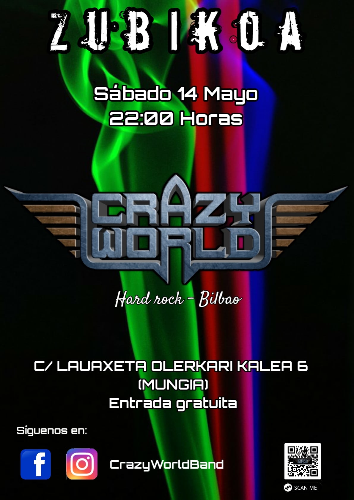 Crazy World Band Zubikoa